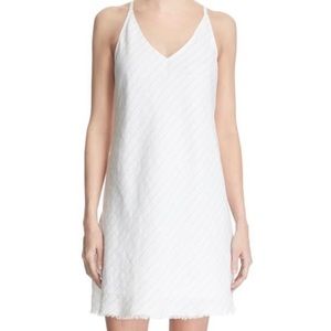ATM White Linen Dress